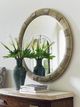 Lexington Home Laurel Canyon Beverly Mocha/Silver Leaf Accent Mirror-2
