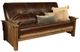 Kodiak Furniture Washington Oregon Trail Java/Rustic Walnut Full Futon with Mattress-0