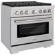ZLINE 36" Stainless Steel Pro Style Gas Range-3