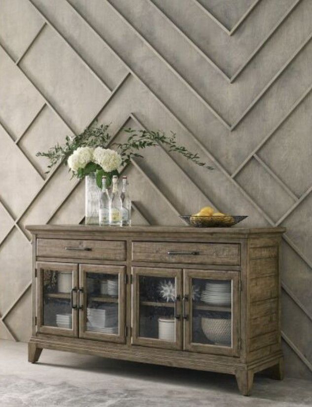Kincaid® Plank Road Stone Rockland Buffet-1
