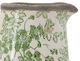 A & B Home Green/White Pitcher Vase-1