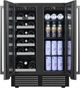 Marathon 24" Black Stainless Steel Built-In Beverage Center-2