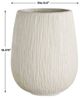 Uttermost® Rustic Ridge Off-White Indoor-Outdoor Planter-2