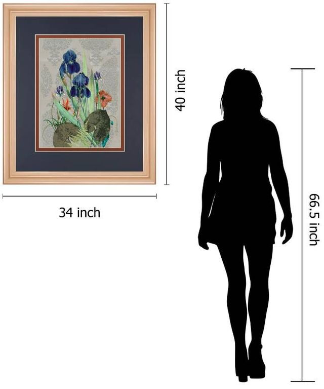 Classy Art Summer Flowers I by Ken Hurd Wall Art-2