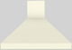 Vent-A-Hood® 42" Biscuit Wall Mounted Range Hood-0