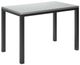 Homecrest™ Outdoor Living Customizable Eden Aluminum/Teak Rectangular Outdoor Bar Table-0