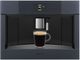 Smeg Linea 24" Neptune Gray Built-In Coffee Maker-2