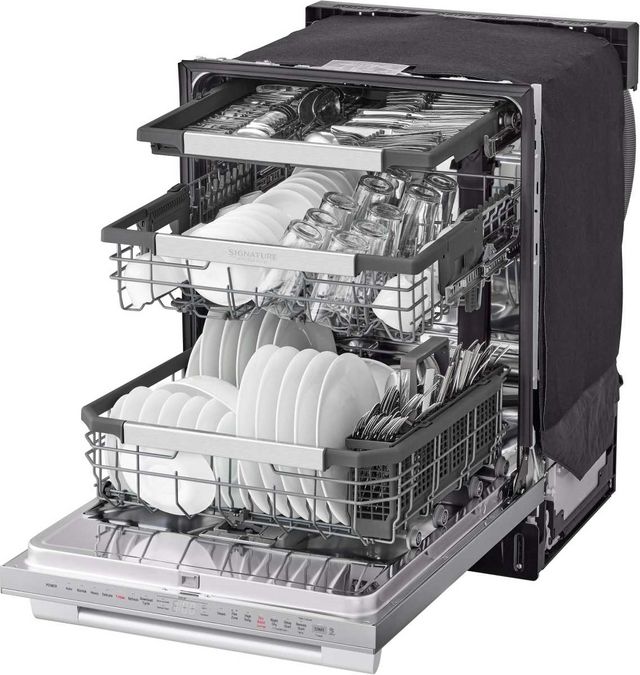 Signature Kitchen Suite 24" Stainless Steel Top Control Built In Dishwasher-4