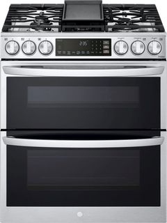 LG 30" PrintProof™ Stainless Steel Slide In Gas Range