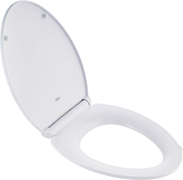 American Standard Bone Elongated Toilet Seat and Cover-2