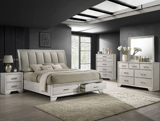 Crown Mark Jaymes White Mist Dresser-1
