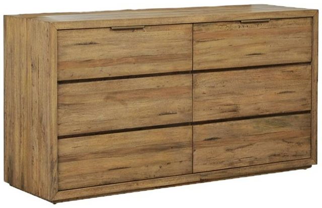 Napa Furniture Design La Jolla Brown 6-Drawer Dresser-0