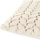 Surya Alana Cream 18"x18" Toss Pillow with Polyester Insert-1