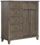 Legacy Classic XXX's and OOO's Cocoa Door Drawer Chest-0
