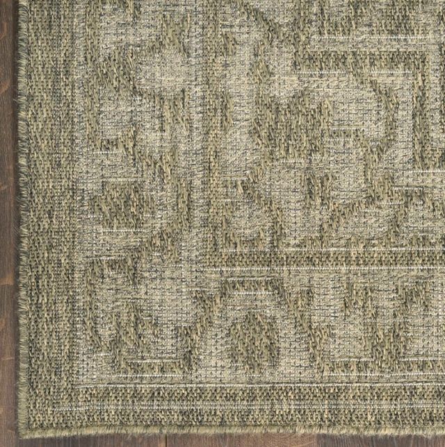 Nourison Home™ Tulum TLM05 Olive 5'x7' Style 3 Area Rug-4