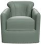 Craftmaster® Customizable CM Leather 33" Swivel Glider-0