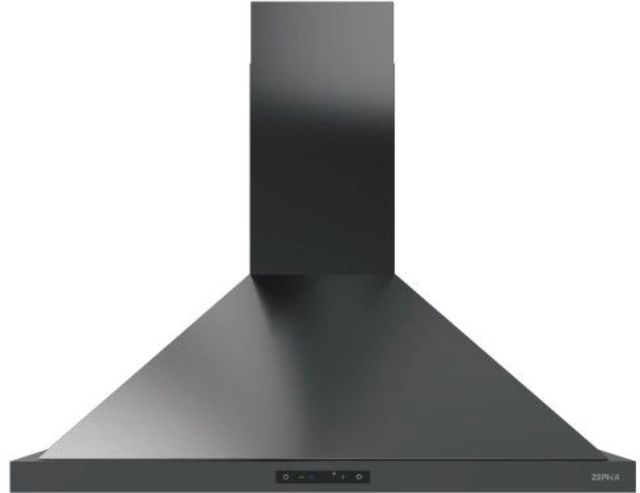 Zephyr Ombra 30" Black Stainless Steel Wall Mounted Range Hood-0