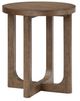 Homelegance® Blake Light Brown Round End Table-0
