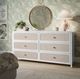 TOV Furniture Patty White 6-Drawer Dresser-1