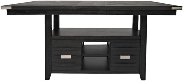 Jofran Inc. Altamonte Dark Charcoal High-Low Rectangle Dining Table-3