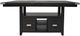 Jofran Inc. Altamonte Dark Charcoal High-Low Rectangle Dining Table-3