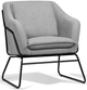 Korson Furniture Bono Harris Gray Lounge Chair-1