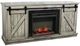 American Heartland Manufacturing Rustic 68" Provincial Fireplace Console-0