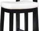 Linon Claridge 3-Piece Black/White Counter Table Set-1