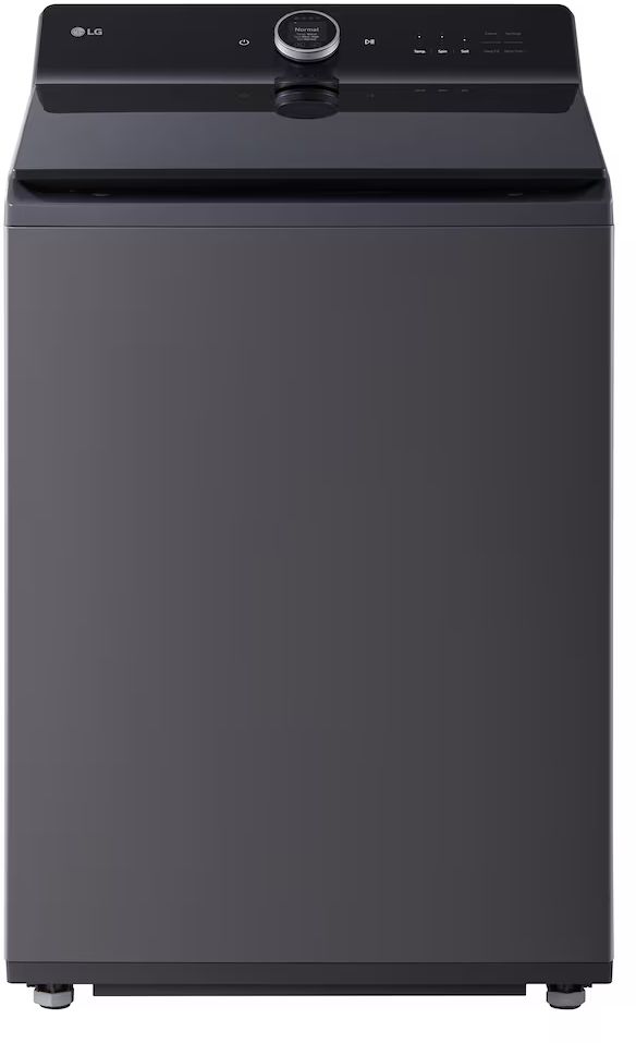 LG 6.3 Cu. Ft. Essence Black Impeller Top Load Washer with ezDispense™-0