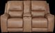 Signature Design by Ashley® DeepWakes Caramel Power Reclining Loveseat with Console and Adjustable Headrest-2