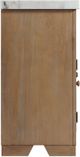 Elements International Lakeview Natural/Marble Server-2