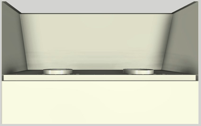 Vent-A-Hood® 48" Biscuit Wall Hood-2
