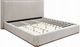 ACME Furniture Orane Gray Queen Upholstered Panel Bed-0