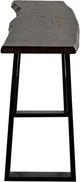 Porter International Designs Manzanita Midnight Console Table with Black Architectural Base-2
