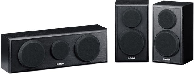 Yamaha® Black Center and Surround Speakers Package | Flanner