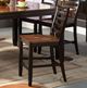 Furniture of America® San Isabel Acacia/Espresso Counter Chair-0