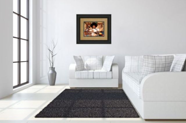 Classy Art The Barber’s Shop by Adam Perez Framed Print Wall Art-2