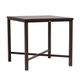 Ratana Coconut Grove Hessonite Garnet Canbria 39" Square Counter Table-0