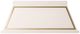 Ilve® Nostalgie II Noblesse 60" Antique White Wall Mounted Range Hood with Brass Trim-0