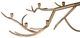 A & B Home Gold 13" Candle Holder-1