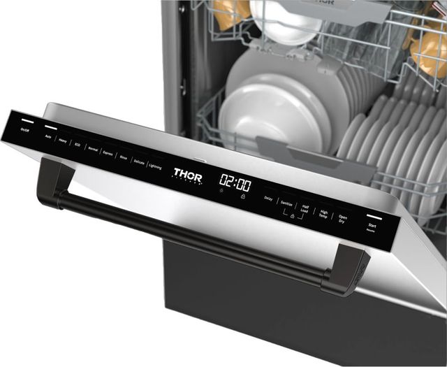Thor Kitchen® Gordon Ramsay Series 24" Stainless Steel Top Control Built In Dishwasher-2