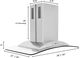 ZLINE 36" Stainless Steel Island Range Hood-2
