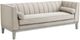Elements International Cannes Mckinney Fawn Sofa-0