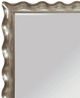 Bassett Mirror Pie Crust Silver Leaf Floor Mirror-1