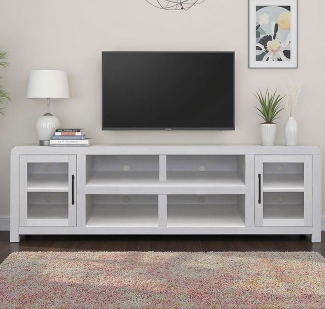 Legends Home Haven White 81" TV Console-1