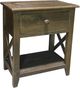 Vintage Furniture Cross Side Table-0