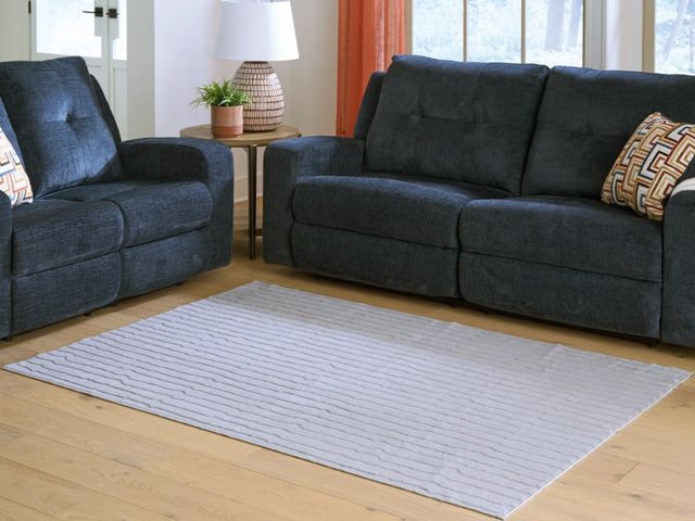 Signature Design by Ashley® Worthley Gray 5'x7' Area Rug-3