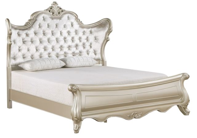 New Classic® Home Furnishings Monique 3-Piece Champagne Queen Bedroom Set-1