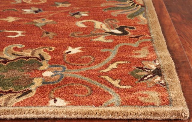KAS Rugs Syriana Sienna Agra 5'x8' Rug-1