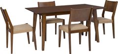 Powell® Cadence 5-Piece Brown Dining Set